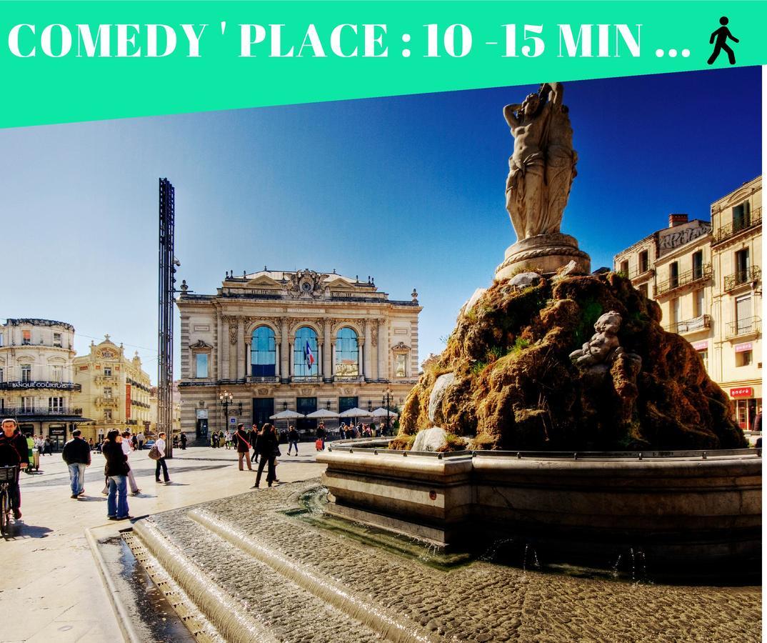 Au Petit Thai - T2 Avec Balcon - Montpellier Centre Apartment Ngoại thất bức ảnh